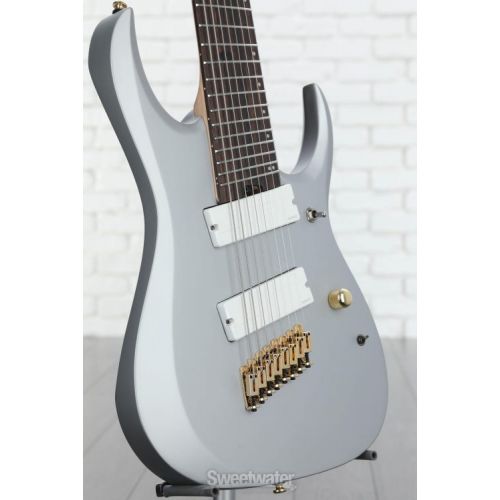  Ibanez Axe Design Lab RGDMS8 Multi-scale 8-string Electric Guitar - Classic Silver Matte