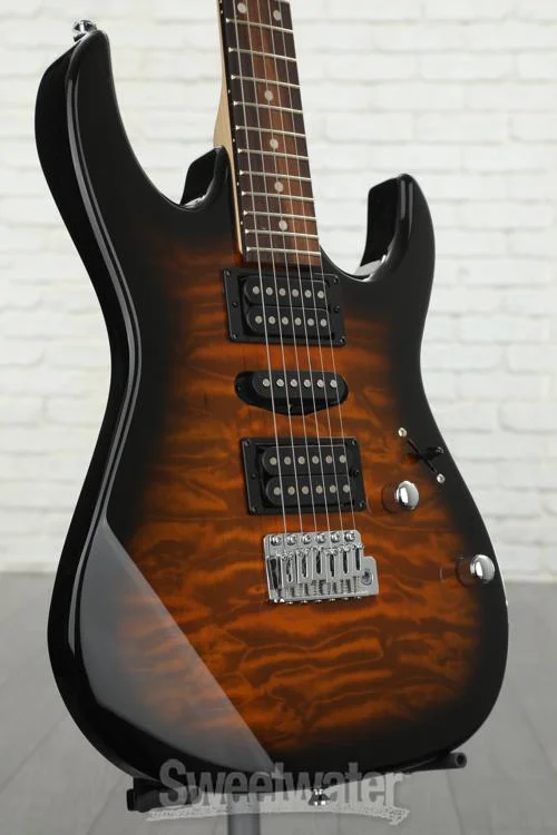  Ibanez Gio GRX70QA Electric Guitar - Sunburst