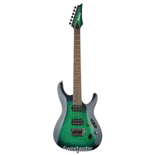  Ibanez Prestige S6521Q - Surreal Blue Burst