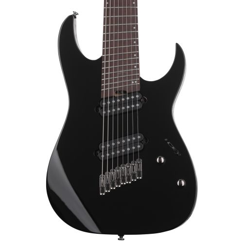  Ibanez RGMS8 Multi-scale 8-String - Black