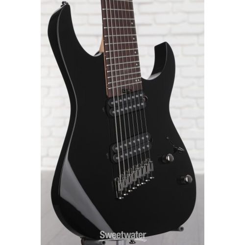  Ibanez RGMS8 Multi-scale 8-String - Black