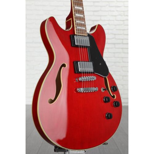  Ibanez Artcore AS73 Semi-Hollow Electric Guitar - Transparent Cherry Red