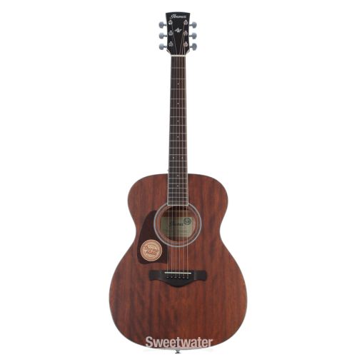  Ibanez Artwood AC340 Left-Handed Acoustic Guitar with Case - Open Pore Natural