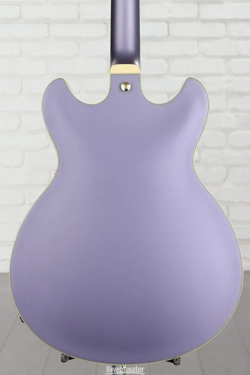  Ibanez Artcore AS73G Semi-hollow Electric Guitar - Metallic Purple Flat