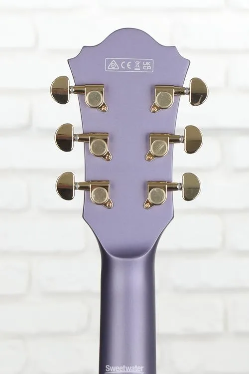  Ibanez Artcore AS73G Semi-hollow Electric Guitar - Metallic Purple Flat