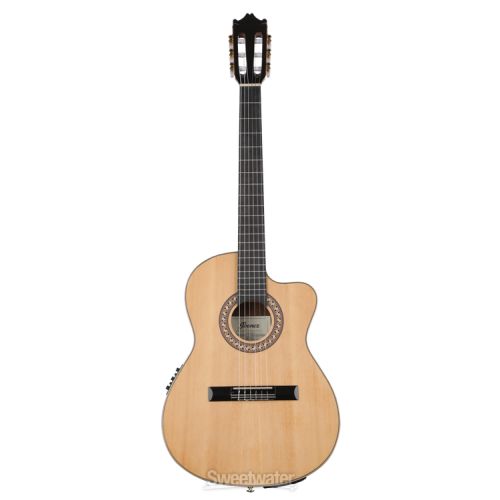 Ibanez GA34STCE Acoustic-Electric Guitar Essentials Bundle - Natural High Gloss