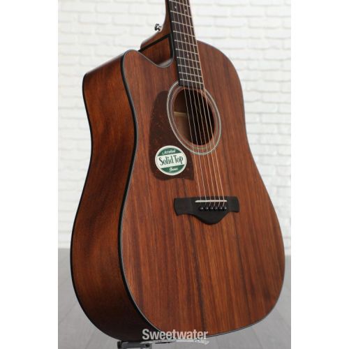  Ibanez AW54LCE Acoustic-Electric Guitar - Open Pore Natural