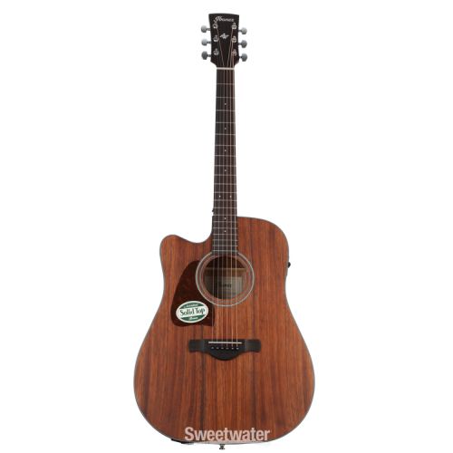  Ibanez AW54LCE Acoustic-Electric Guitar - Open Pore Natural