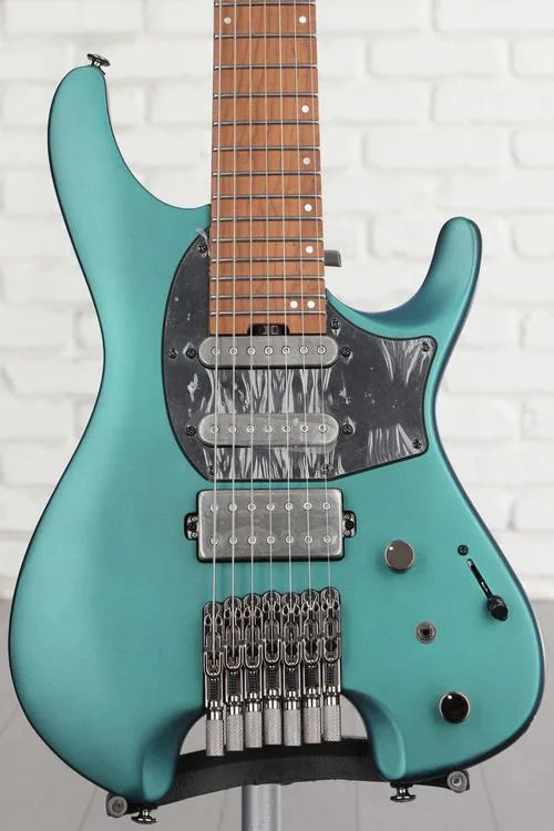 Ibanez Q547 7-string Electric Guitar - Blue Chameleon Metallic Matte