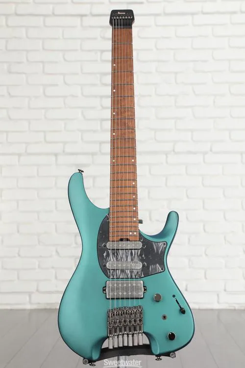  Ibanez Q547 7-string Electric Guitar - Blue Chameleon Metallic Matte