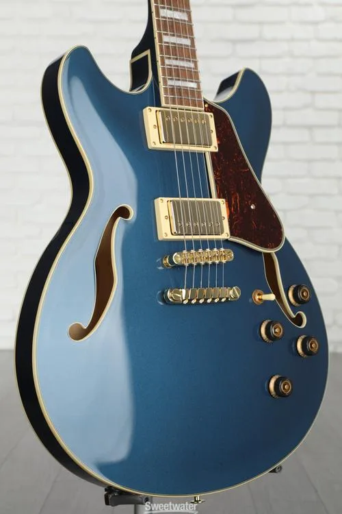  Ibanez Artcore AS73G Semi-hollow Electric Guitar - Prussian Blue Metallic