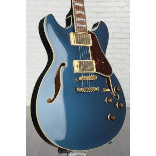  Ibanez Artcore AS73G Semi-hollow Electric Guitar - Prussian Blue Metallic