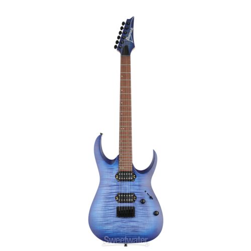  Ibanez RGA42FM - Blue Lagoon Burst Flat