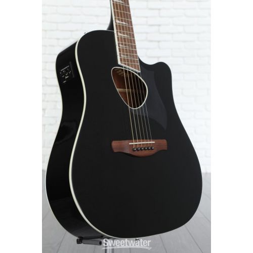  Ibanez Altstar ALT30 Acoustic-Electric Guitar - Black