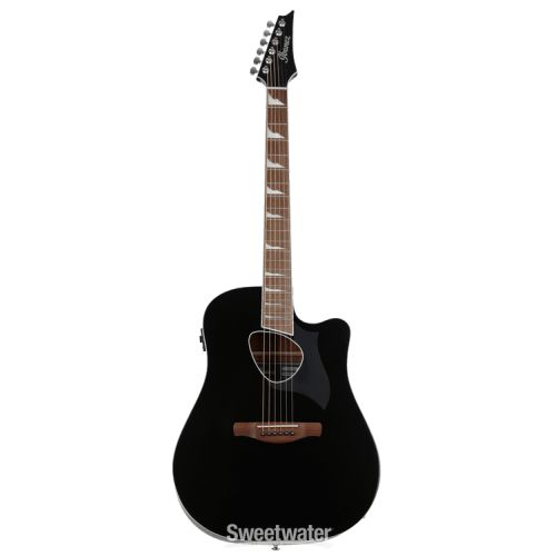  Ibanez Altstar ALT30 Acoustic-Electric Guitar - Black