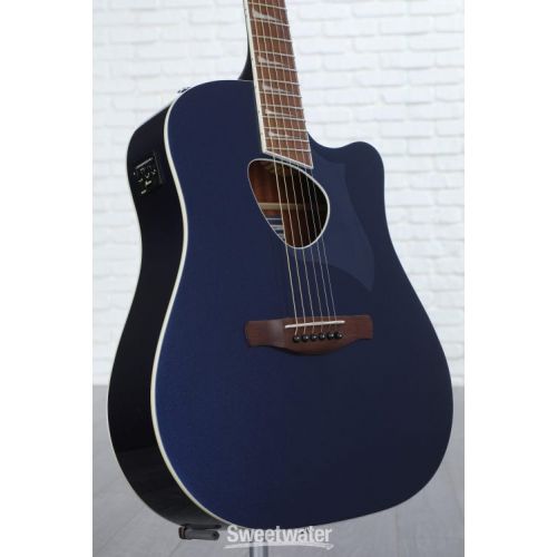  Ibanez Altstar ALT30 Acoustic-Electric Guitar - Night Blue Metallic