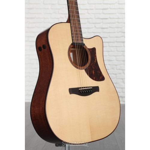  Ibanez AAD300CE Acoustic-electric Guitar - Natural Low Gloss