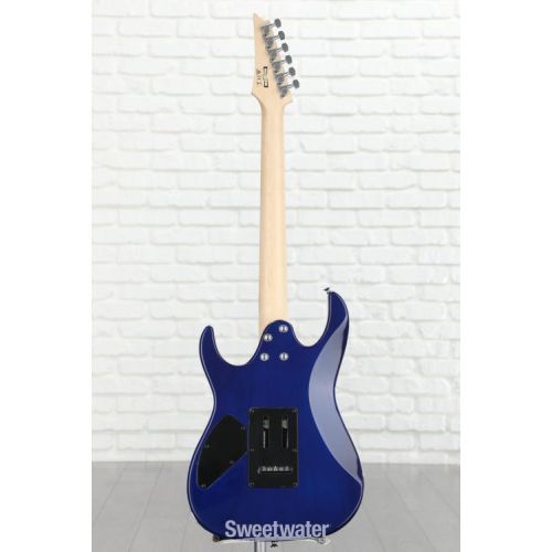  Ibanez Gio GRX70QA Electric Guitar - Transparent Blue Burst