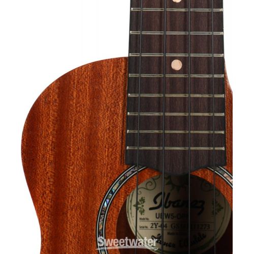  Ibanez UEW5 Acoustic Ukulele - Natural