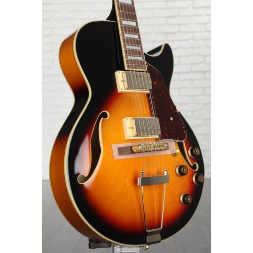  Ibanez Artcore AG75G Hollowbody Electric Guitar - Brown Sunburst