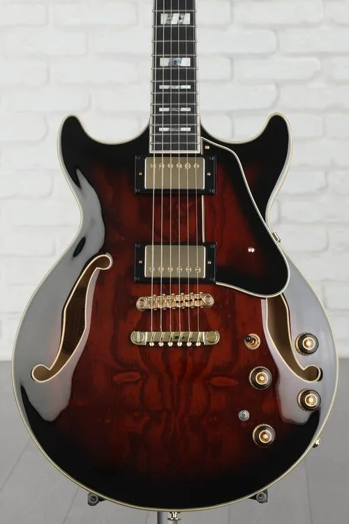 Ibanez Artstar AM153QA - Dark Brown Sunburst Demo