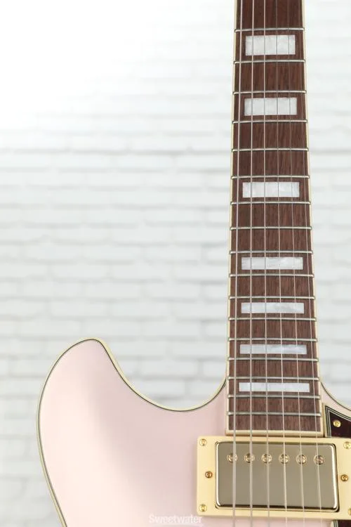  Ibanez Artcore AS73G Semi-Hollow Electric Guitar - Rose Gold Metallic Flat