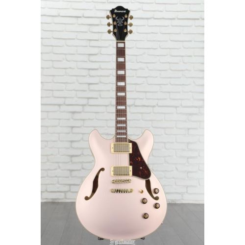  Ibanez Artcore AS73G Semi-Hollow Electric Guitar - Rose Gold Metallic Flat