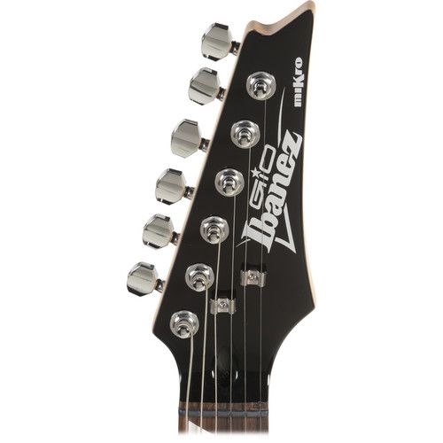  Ibanez GRGM21 miKro Series Electric Guitar (Black Night)