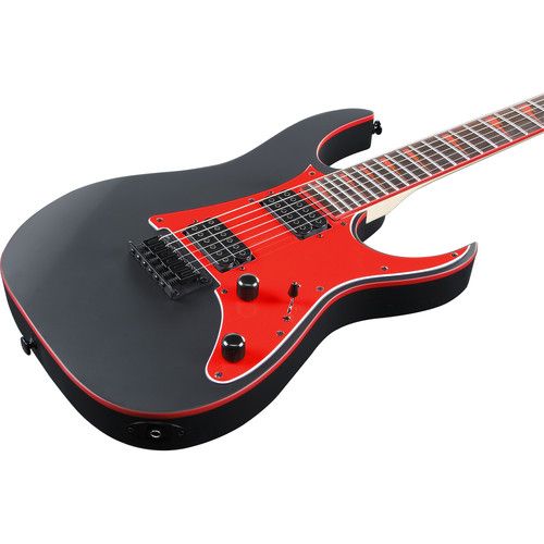  Ibanez GRG131DX GIO Series Electric Guitar (Black Flat)