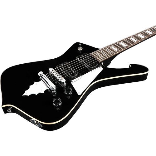  Ibanez PSM10 Paul Stanley Signature Series Electric Guitar (Black)