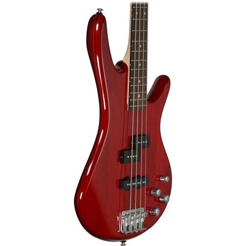  Ibanez GSR200 GIO 4-String Bass (Transparent Red)