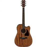 Ibanez AW54CE Artwood Series Acoustic/Electric Guitar (Open Pore Natural)
