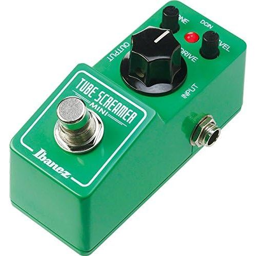  Ibanez TSMINI MINI Tube Screamer Pedal w/ Patch Cables