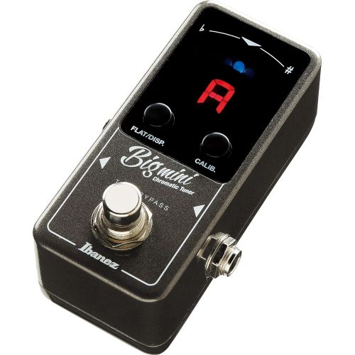  Ibanez BIGMINI Mini Chromatic Pedal Tuner Silver (1708)