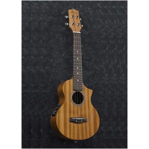  Ibanez, 4-String Ukulele, Right, Open Pore Natural (UEW5E)