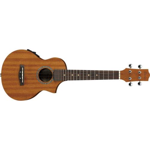  Ibanez, 4-String Ukulele, Right, Open Pore Natural (UEW5E)