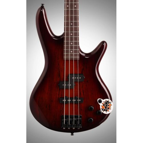  [아마존베스트]Ibanez 4 String Bass Guitar, Right Handed, Brown (GSR200SMCNB)