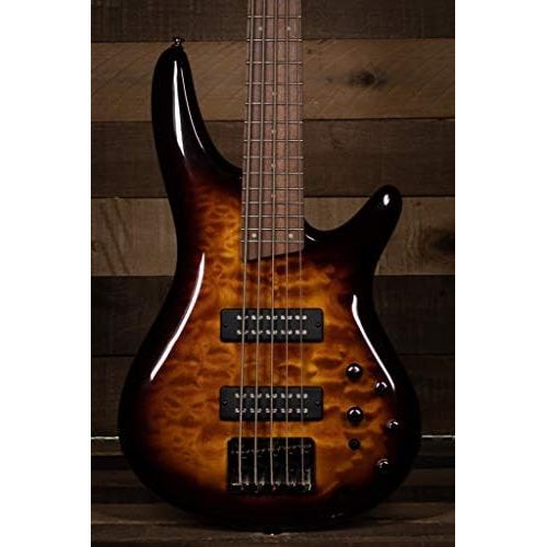  [아마존베스트]Ibanez SR405EQM Quilted Maple 5-String Electric Bass Guitar Dragon Eye Burst