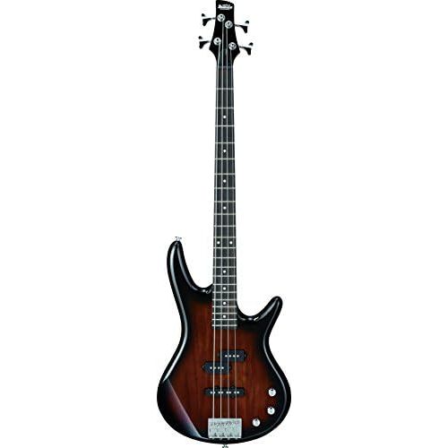  [아마존베스트]Ibanez IJSR190-WNS Jumpstart Electric Bass Set with Amplifier Headphone Accessory Set - Walnut / Sunshine