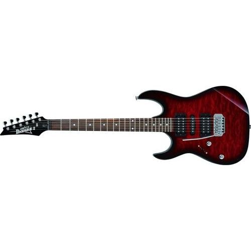  Ibanez GIO Series GRX70QA Left-handed - Transparent Red Burst