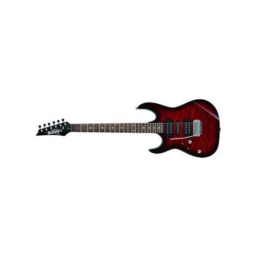  Ibanez GIO Series GRX70QA Left-handed - Transparent Red Burst