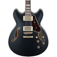 Ibanez Artcore Series AS73G Semi-Hollowbody Electric Guitar Flat Black