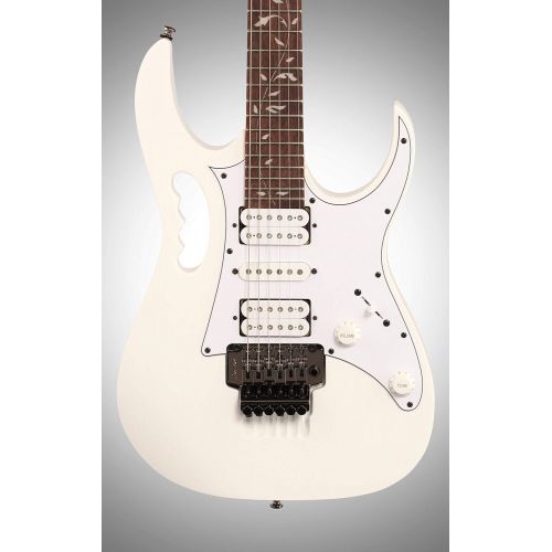  Ibanez JEMJRWH Steve Vai Signature 6-String Electric Guitar - White