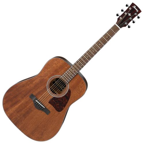  Ibanez AW54OPN AW Artwood Open Pore Natural Acoustic Guitar wBag, Tuner, Stand,