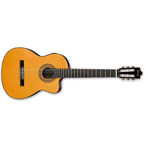  Ibanez 6 String Classical Guitar Right Handed, Natural GA6CE