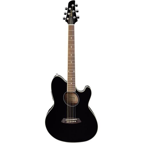  Ibanez Talman TCY10 Acoustic-Electric Guitar Black