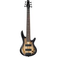 Ibanez 6 String Bass Guitar Right Handed, Natural Gray Burst GSR206SMNGT