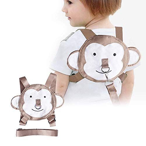  [아마존베스트]Ibestby Toddler Harness Safety Leashes Monkey Walking Harness for Toddlers Age 1-3 Years Old