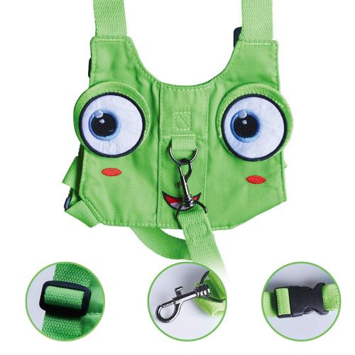  [아마존베스트]Ibestby Toddler Harness Anti-Lost Safety Walking Leash New Design Toddler Leash for Toddlers Age 1-3 Years Boys and Girls (Green)