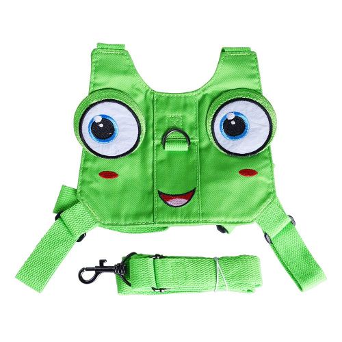  [아마존베스트]Ibestby Toddler Harness Anti-Lost Safety Walking Leash New Design Toddler Leash for Toddlers Age 1-3 Years Boys and Girls (Green)